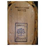 Longaberger Collectors Club Membership Basket and Harmony No. 5 Basket Set with Boxes