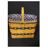 Longaberger Collector Baskets Lot with Liners, Lids, and Boxes