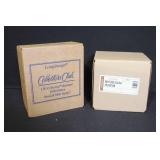 Longaberger Collector Baskets Lot with Liners, Lids, and Boxes