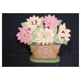 Longaberger Collectors Club WR Iron Sunflower Doorstop with Box