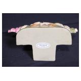 Longaberger Collectors Club WR Iron Sunflower Doorstop with Box