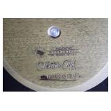 Set of 3 Longaberger Handwoven Baskets with Liners and Collectors Club Lid