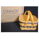 Longaberger Collectors Club Miniature Basket Collection and Accessories