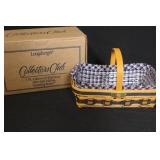 Longaberger Collectors Club Miniature Basket Collection and Accessories