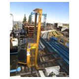 Big Joe Electric High Lift Pallet Jack (no batteries)