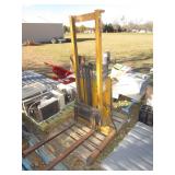Big Joe Electric High Lift Pallet Jack (no batteries)