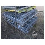 Pallet Rack Wire Decking Approx. 22pcs 42"  42pcs 48"