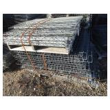 Pallet Rack Wire Decking Approx. 21pcs 36"  15pcs 42"  15pcs 48"