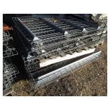 Pallet Rack Wire Decking Approx. 12pcs 36"  46pcs 42"  12pcs 48"  8pcs 60"