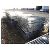 Pallet Rack Wire Decking Approx. 12pcs 36"  46pcs 42"  12pcs 48"  8pcs 60"