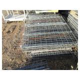 Pallet Rack Wire Decking Approx. 13pcs 36"  11pcs 42"  110pcs 48"