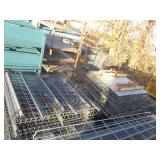 Pallet Rack Wire Decking Approx. 15pcs 42"  70pcs 48"  12pcs 60"