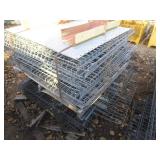 Pallet Rack Wire Decking Approx. 15pcs 42"  70pcs 48"  12pcs 60"