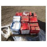(14) Boxes of 1/4" Self Tapping Screws (4) Boxes of 3/16" Rivets