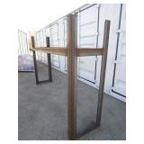 Heavy Duty Angle Iron Rack 116"x26"x72"