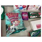 Assorted Candy, Chocolate Cherries, Andes Mints, Blow Pops, Charms, and More