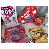 Assorted Candy, Chocolate Cherries, Energy Shots, Werther