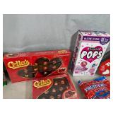 Assorted Candy, Chocolate Cherries, Energy Shots, Werther