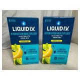 2 New Boxes of Liquid IV Drink Mix