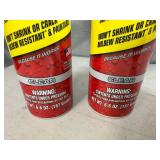 2 Cans of Flex Caulk with Trigger Flow Nozzle - Clear