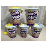 5 New Containers of Kinetic Play Sand