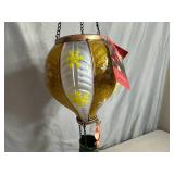 Cute Solar Light Hot Air Balloon with Reindeer