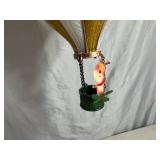 Cute Solar Light Hot Air Balloon with Reindeer