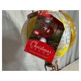 Cute Solar Light Hot Air Balloon with Reindeer