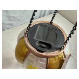 Cute Solar Light Hot Air Balloon with Reindeer