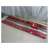 5 New Rolls of Gift Wrap / Wrapping Paper
