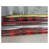 5 New Rolls of Gift Wrap / Wrapping Paper