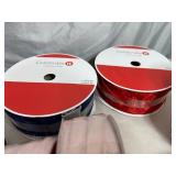 21 New Rolls of Holiday Decor Ribbon