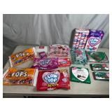 Assorted Candy, Andes Mints, Blow Pops, Tootsie Pops, Cotton Candy, and More