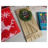 Assorted New Christmas Decoration and Household Items