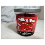 New Mike and Ike Red Rageous Triple Wick Scented Candle
