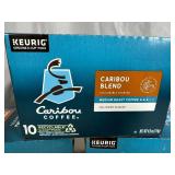 3 New Boxes of Caribou Keurig K-Cup Coffee