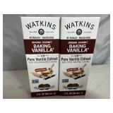 2 New Bottles of Watkins Baking Vanilla
