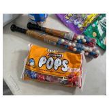 Assorted Candy, Dubble Bubble, Andes Mints, Candy Blox, Tootsie Pops, and More