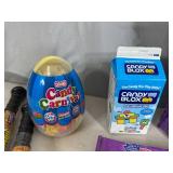 Assorted Candy, Dubble Bubble, Andes Mints, Candy Blox, Tootsie Pops, and More