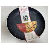 New 9.5 inch Non-Stick Aluminum Marble Coating Frying Pan