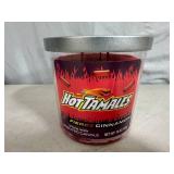 New Hot Tamales Cinnamon Triple Wick Scented Candle