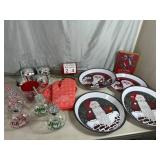 Assorted New Christmas Decoration and Household Items