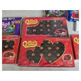 Assorted Candy, Chocolate Cherries, Dots, Fruit Chews, Tootsie Roll Eggs, and More