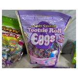 Assorted Candy, Chocolate Cherries, Dots, Fruit Chews, Tootsie Roll Eggs, and More