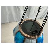 Cute Solar Light Hot Air Balloon with Snowman