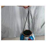 Cute Solar Light Hot Air Balloon with Snowman