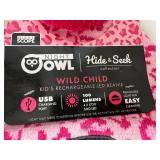 New Night Owl Rechargeable LED Lighted Beanie Hat - Kids