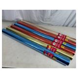 5 New Rolls of Gift Wrap / Wrapping Paper