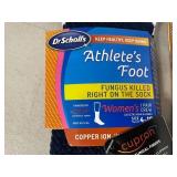 3 New Pair Dr Scholls Athletes Foot Socks