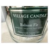 New Village Candle 2 Wick Balsam Forest Candle